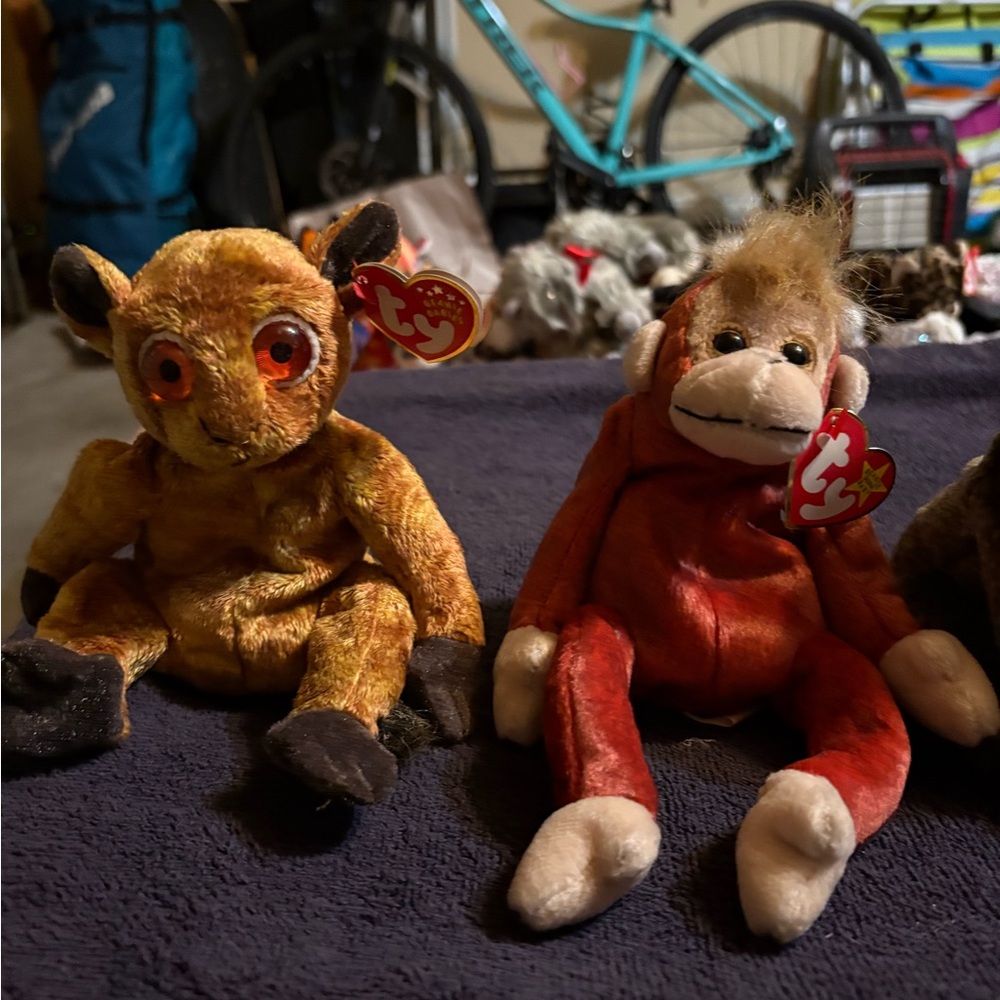 Ty Beanie Babies Monkeys